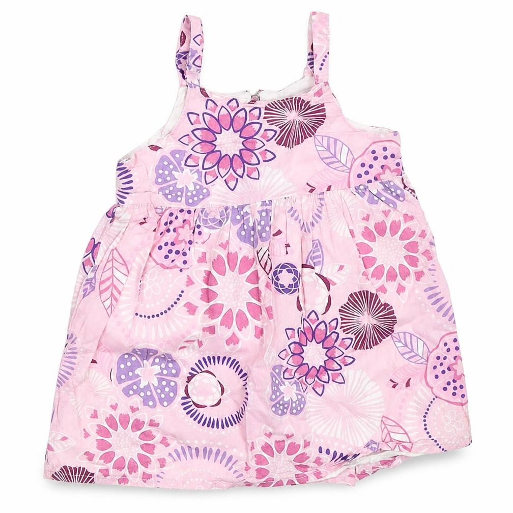 Pudding Girls Pink   Fit & Flare  Size 9-12 Months