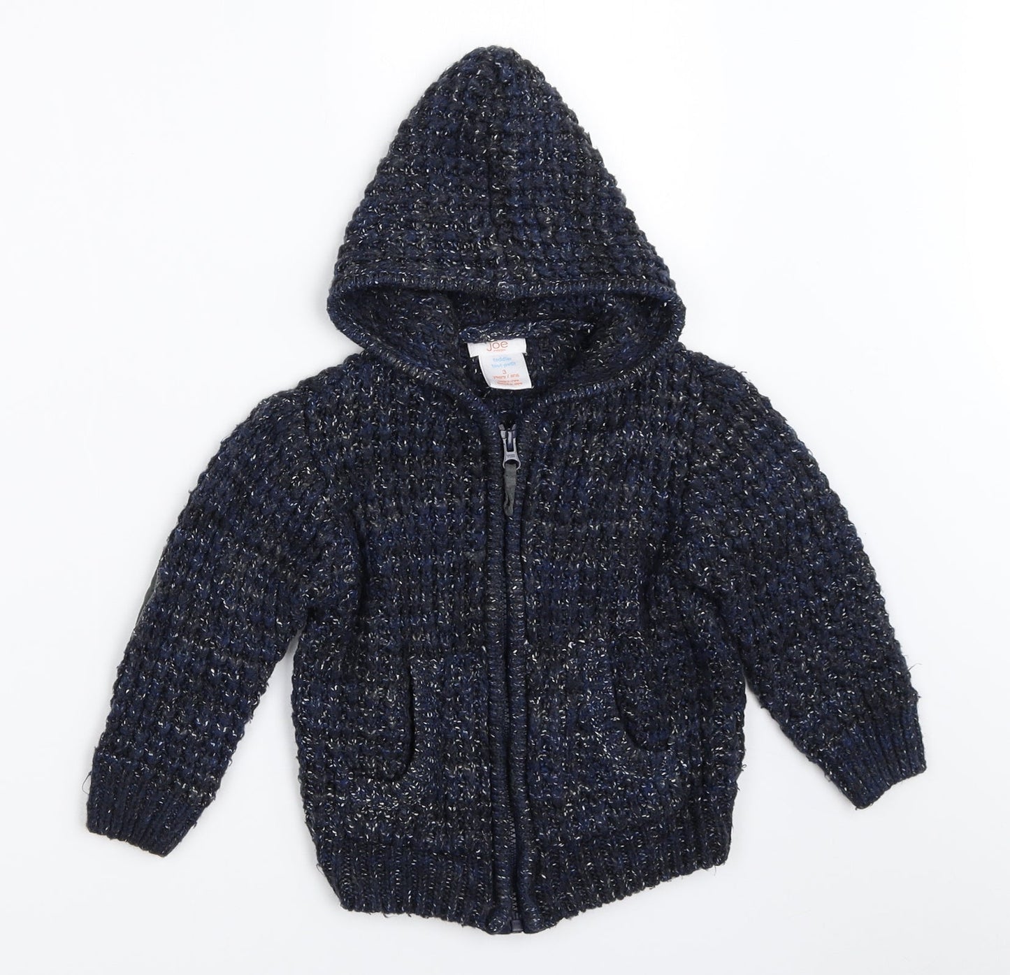Joe Fresh Boys Blue   Full Zip Jumper Size 3 Years