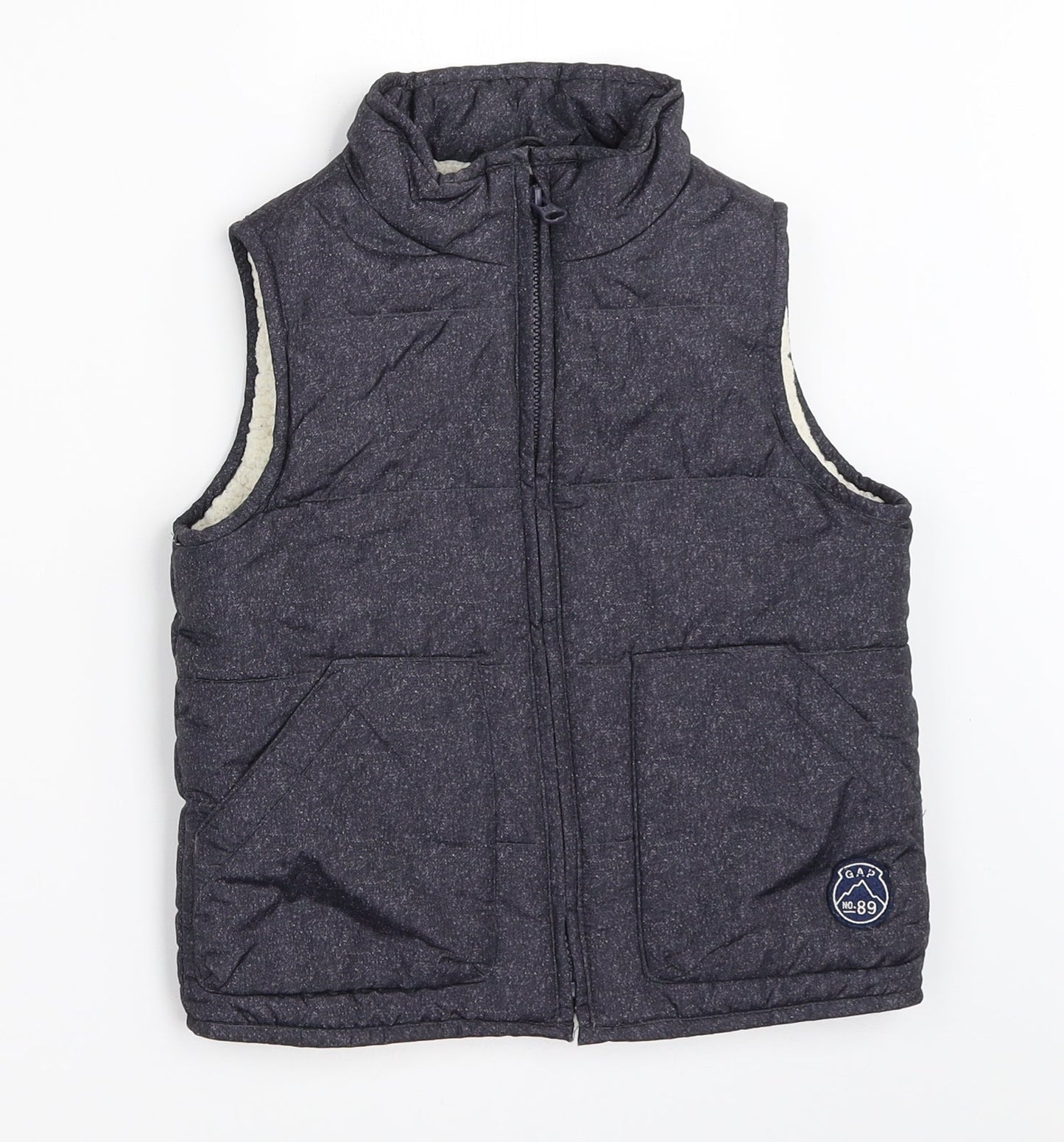 Gap Boys Blue   Gilet Coat Size 4 Years