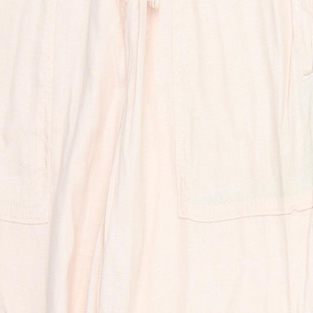 Marks and Spencer Womens Pink   Trousers  Size 12 L27 in