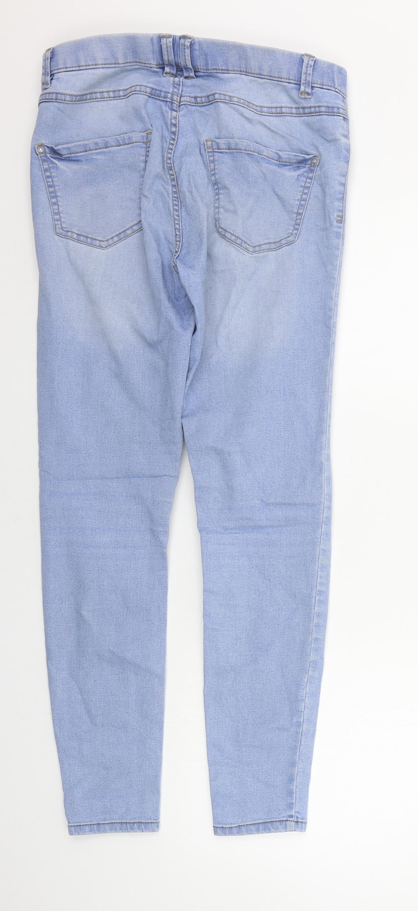 New Look Womens Blue   Skinny Jeans Size 10 L26 in