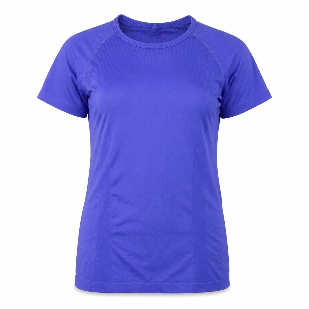 WORKOUT Womens Blue   Basic T-Shirt Size 10