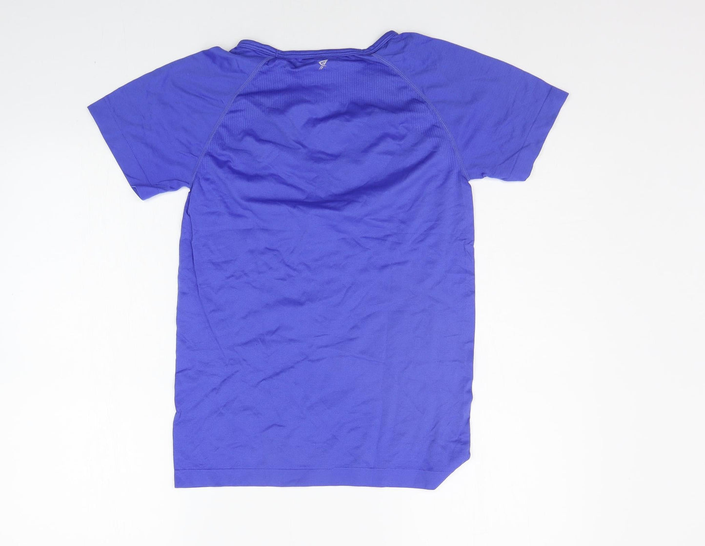WORKOUT Womens Blue   Basic T-Shirt Size 10