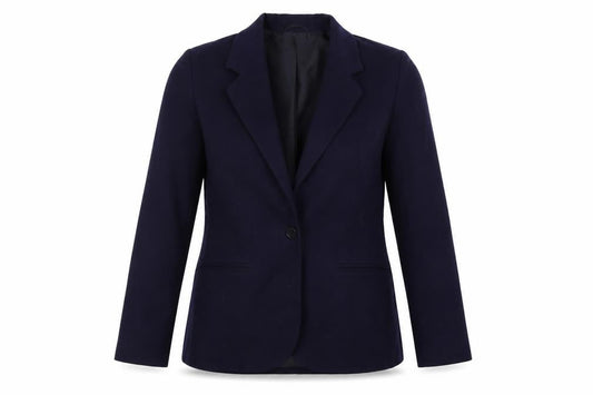 St Michael Womens Blue Jacket Coat Size 12
