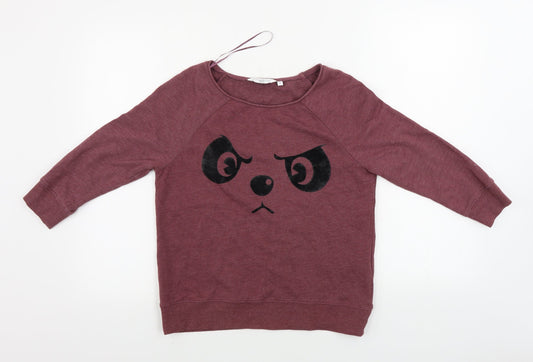 New Look  Womens Red   Pullover Jumper Size 8