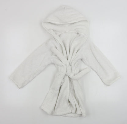 Marks & Spencer  Girls White    Robe Size 4-5 Years