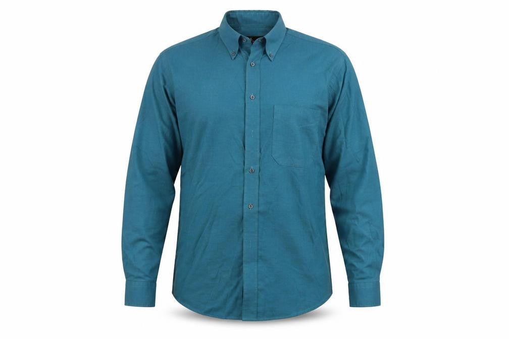 BHS  Mens Green    Button-Up Size 14