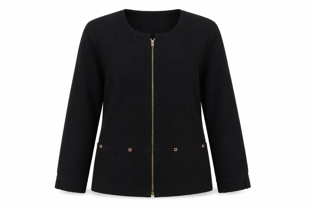 Joella Di Marco   Womens Black   Jacket Coat Size M