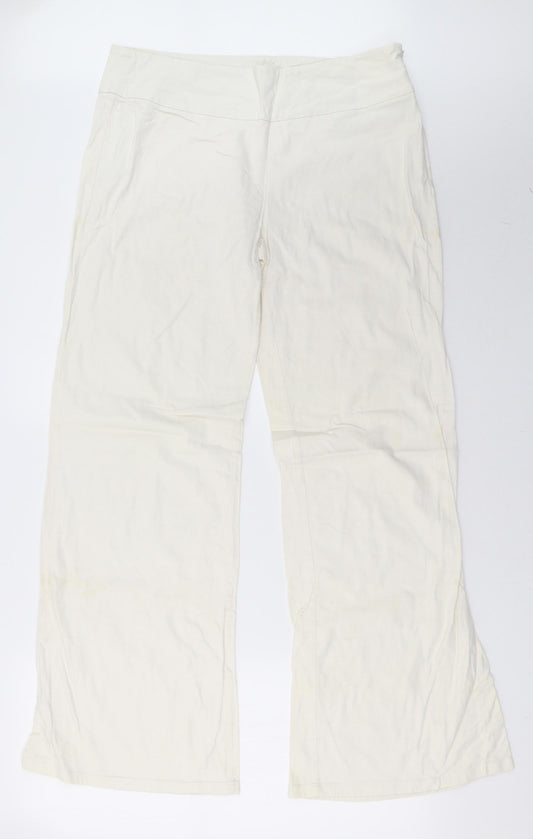 villa Womens White   Trousers  Size XL L30 in