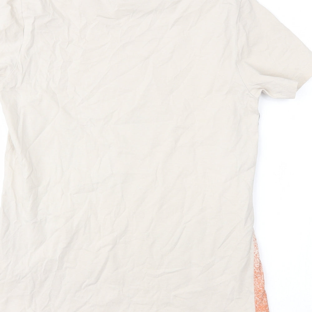 H&M Boys Beige   Basic T-Shirt Size 11-12 Years