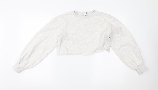 H&M Womens Grey   Pullover Jumper Size XS