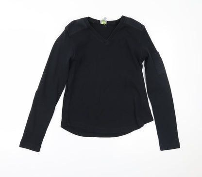 Oasis Womens Black   Basic Blouse Size 14