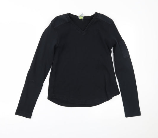 Oasis Womens Black   Basic Blouse Size 14
