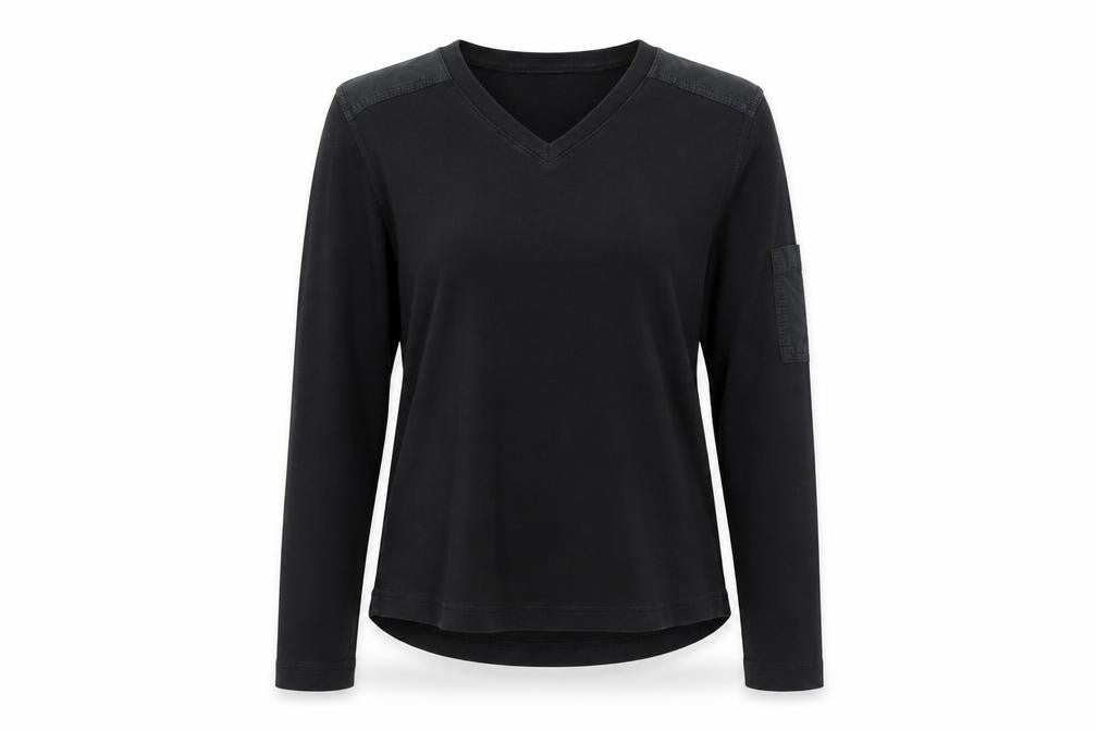 Oasis Womens Black   Basic Blouse Size 14