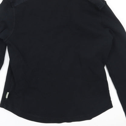 Oasis Womens Black   Basic Blouse Size 14