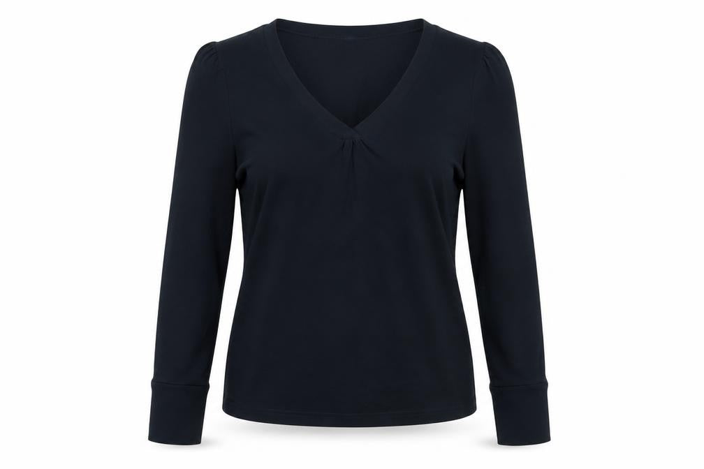 Active Wear Womens Blue   Basic Blouse Size 16