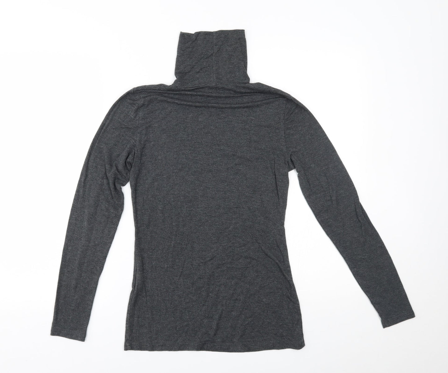 H&M Womens Grey   Basic Blouse Size S