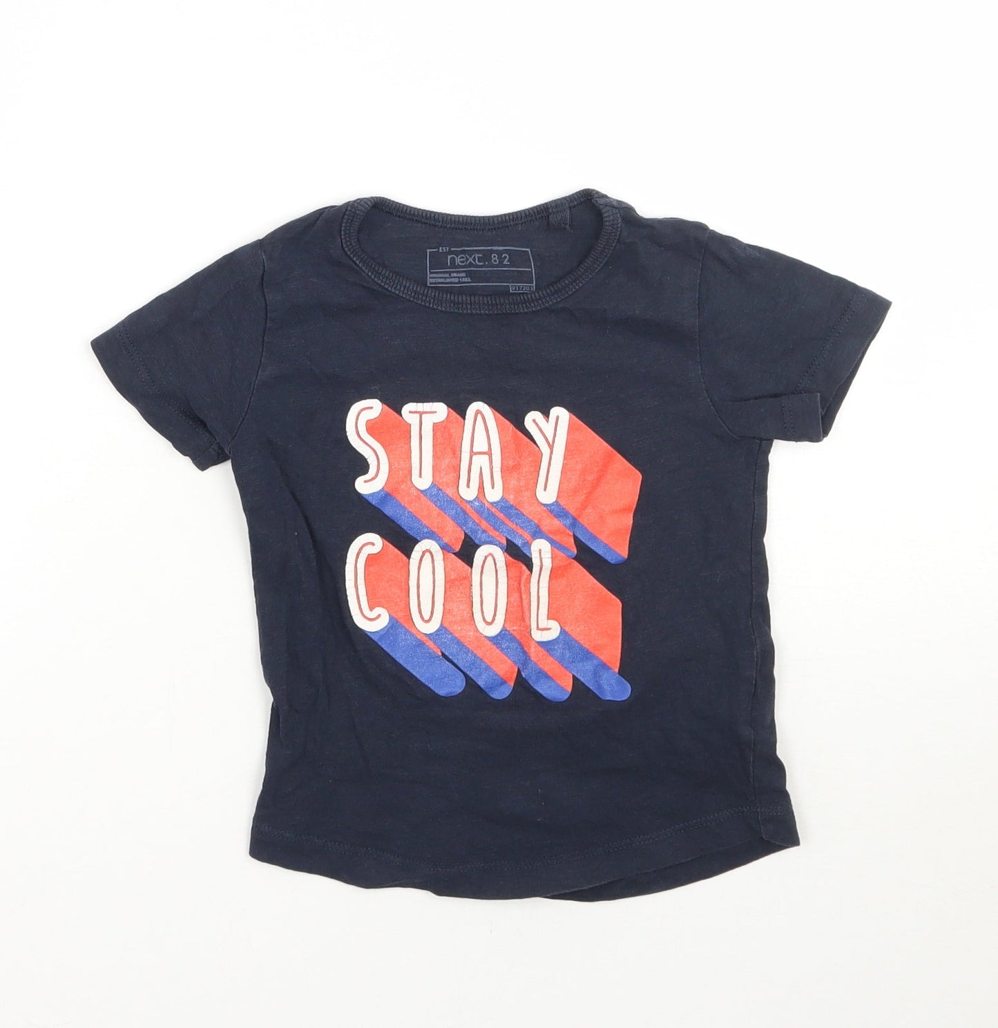 NEXT Baby Blue   Basic T-Shirt Size 12-18 Months