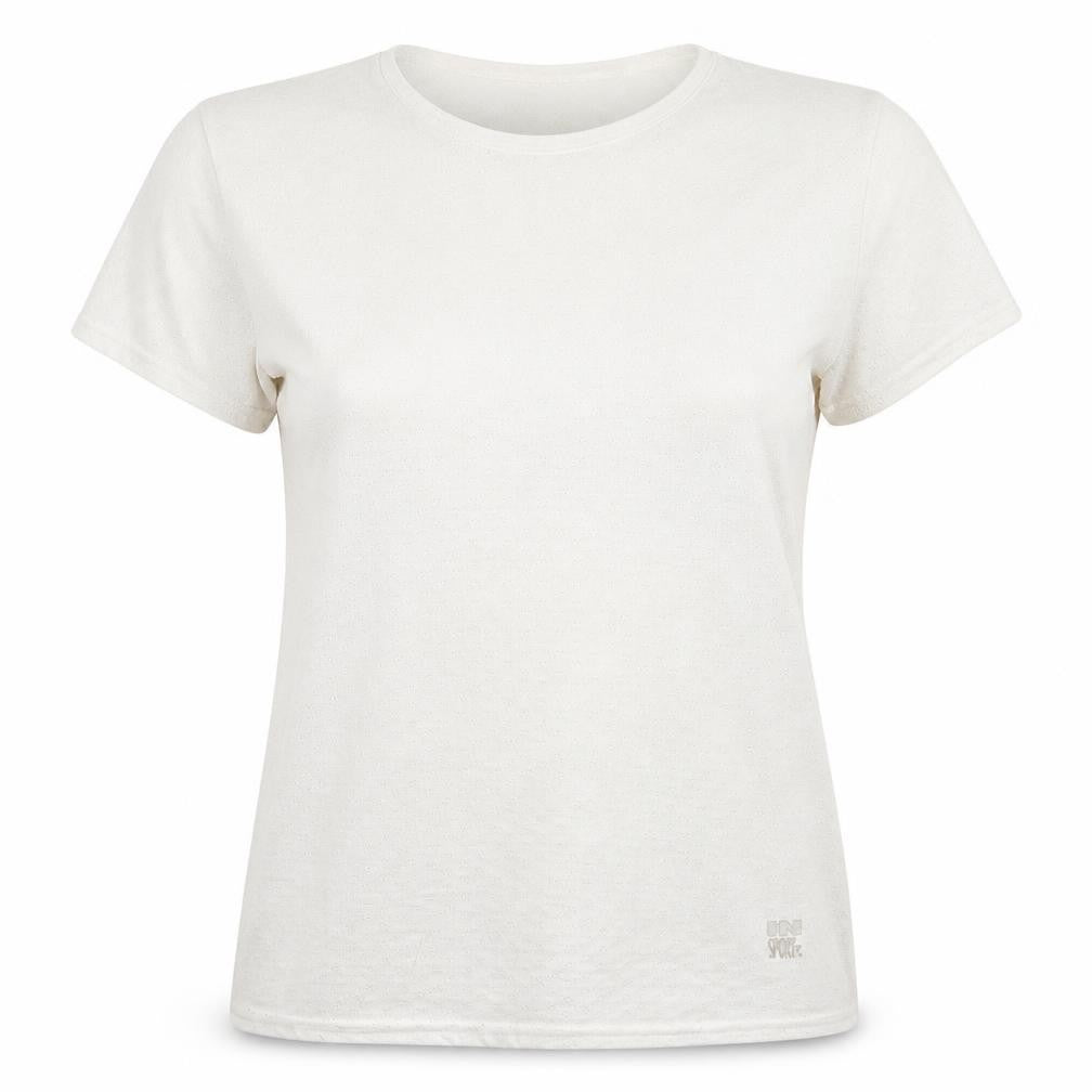 In Sport Womens White   Basic T-Shirt Size M