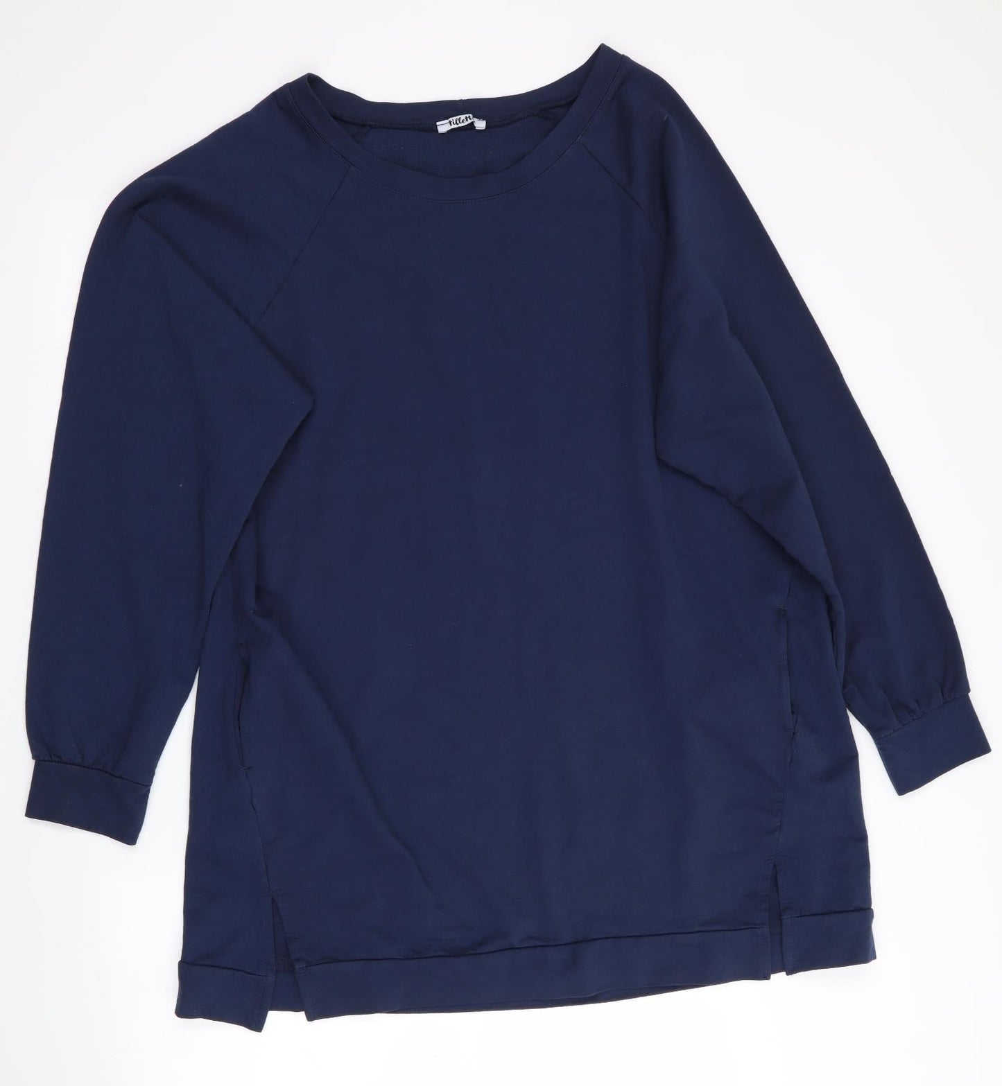 Tillets Womens Blue   Tunic Sweatshirt Size M
