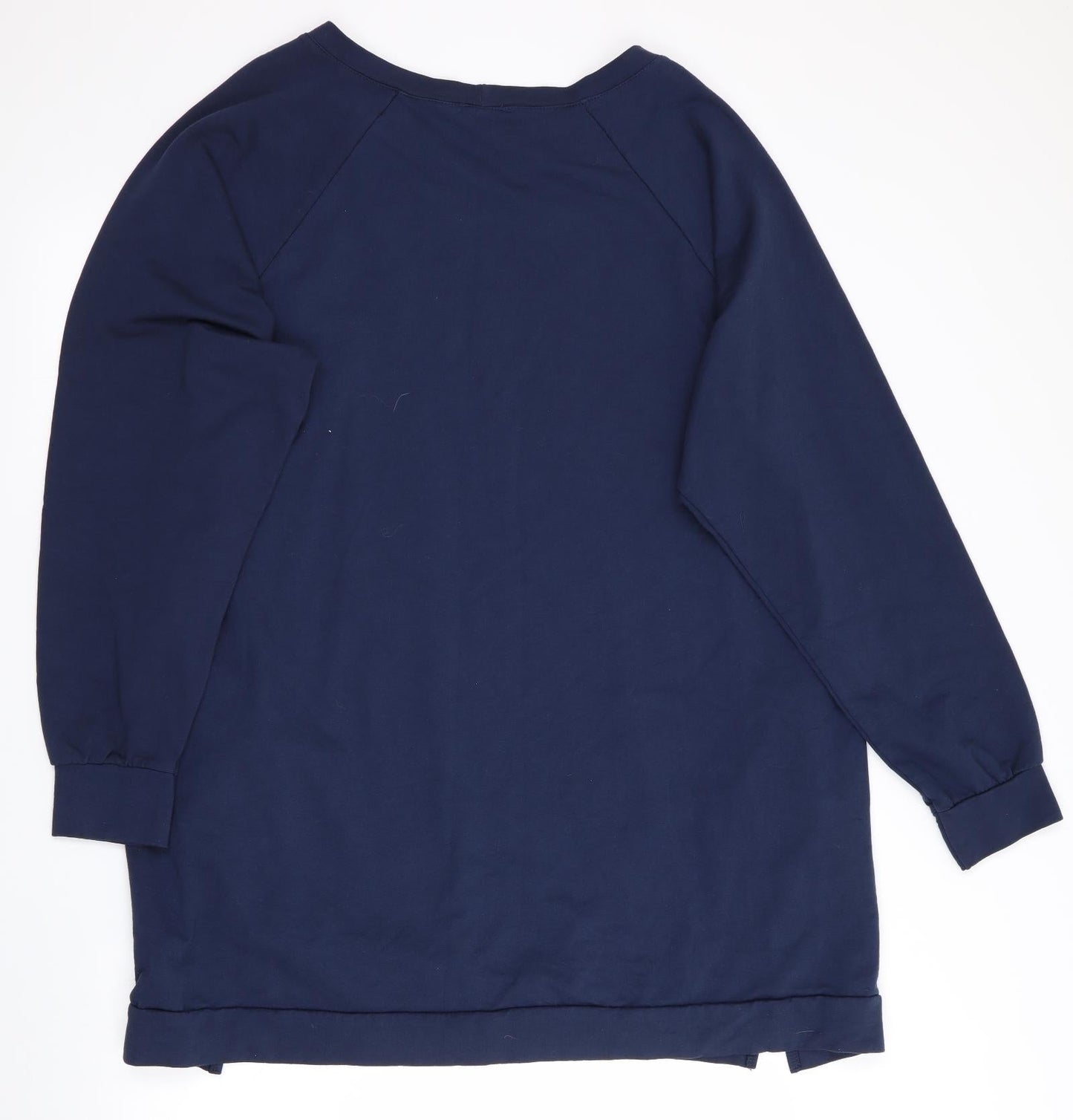 Tillets Womens Blue   Tunic Sweatshirt Size M