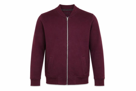 Burtons Mens Purple   Full Zip Sweatshirt Size S