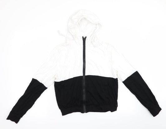 Preworn Womens Black   Full Zip Hoodie