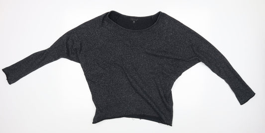 Topshop Womens Grey   Pullover Jumper Size 10