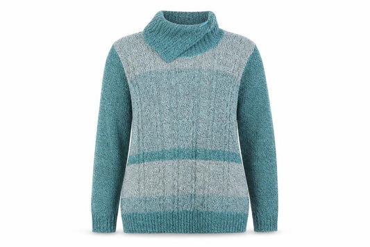 Bonmarché Womens Blue Pullover Jumper Size XL