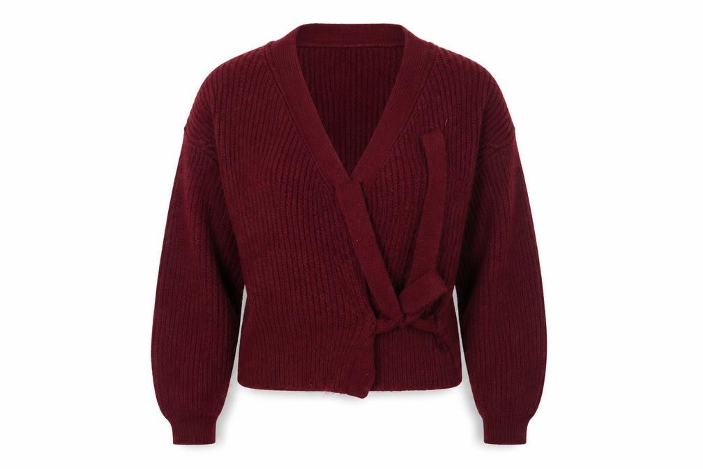 New Look Womens Red   Cardigan Jumper Size L