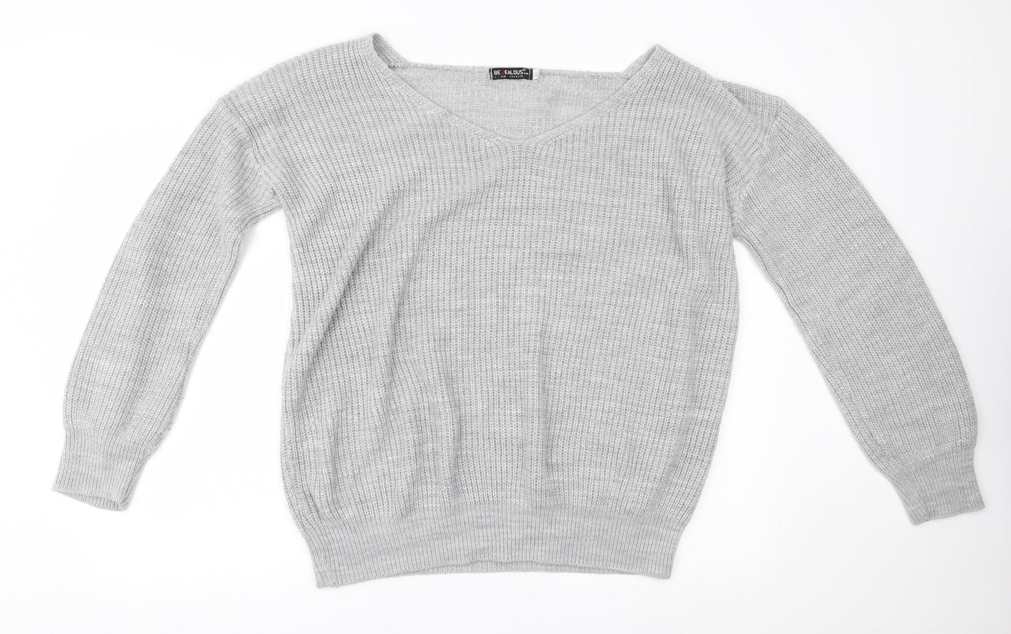 BeJealous Womens Grey   Pullover Jumper Size XL
