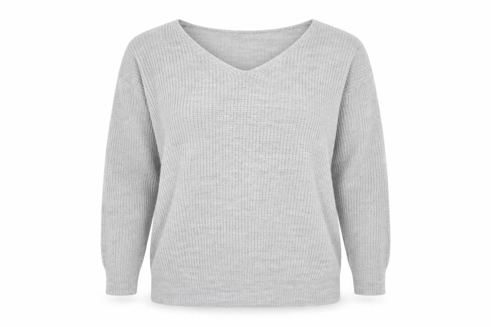 Being Casual Womens Grey   Pullover Jumper Size XL