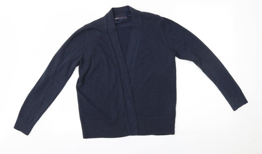 M&S Womens Blue   Cardigan Jumper Size M