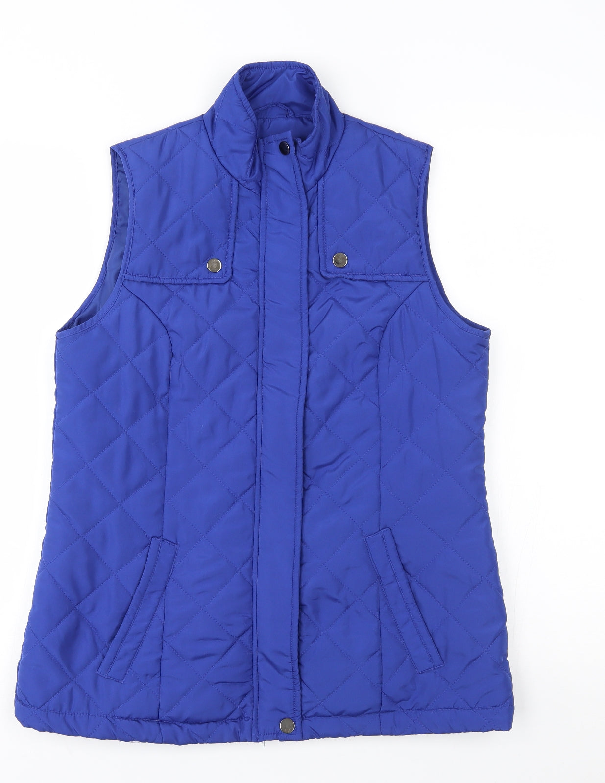 DASH Womens Blue   Gilet Coat Size 10