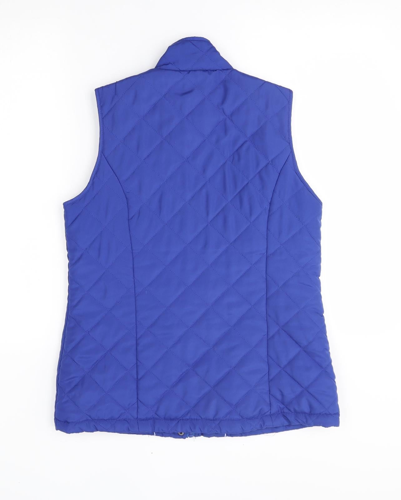 DASH Womens Blue   Gilet Coat Size 10