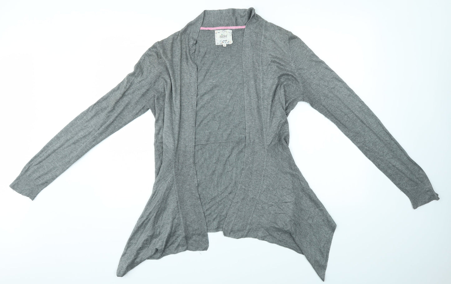 MISTRAF Womens Grey   Cardigan Jumper Size 16