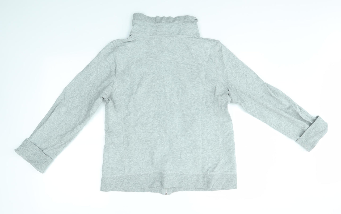 H&M Womens Grey   Full Zip Sweatshirt Size L