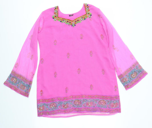 Preworn Womens Multicoloured   Basic Blouse Size S