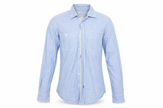 EASY 1973 Mens Blue    Dress Shirt Size S