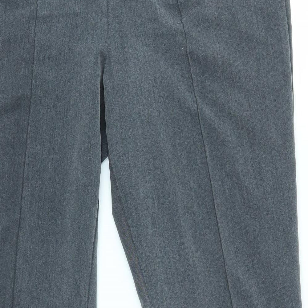 Preworn Womens Grey   Dress Pants Trousers Size XL L25 in