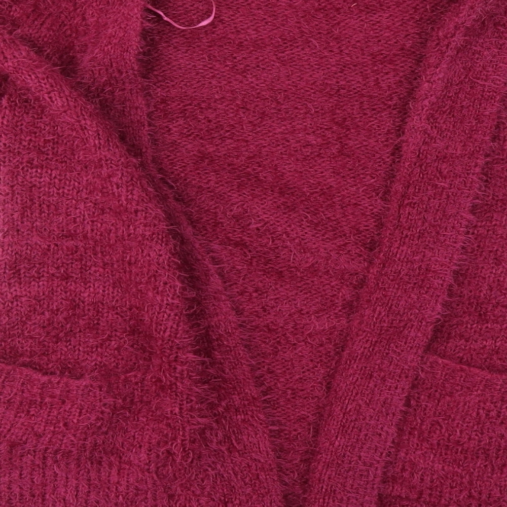Brave Soul Womens Pink   Cardigan Jumper Size 10