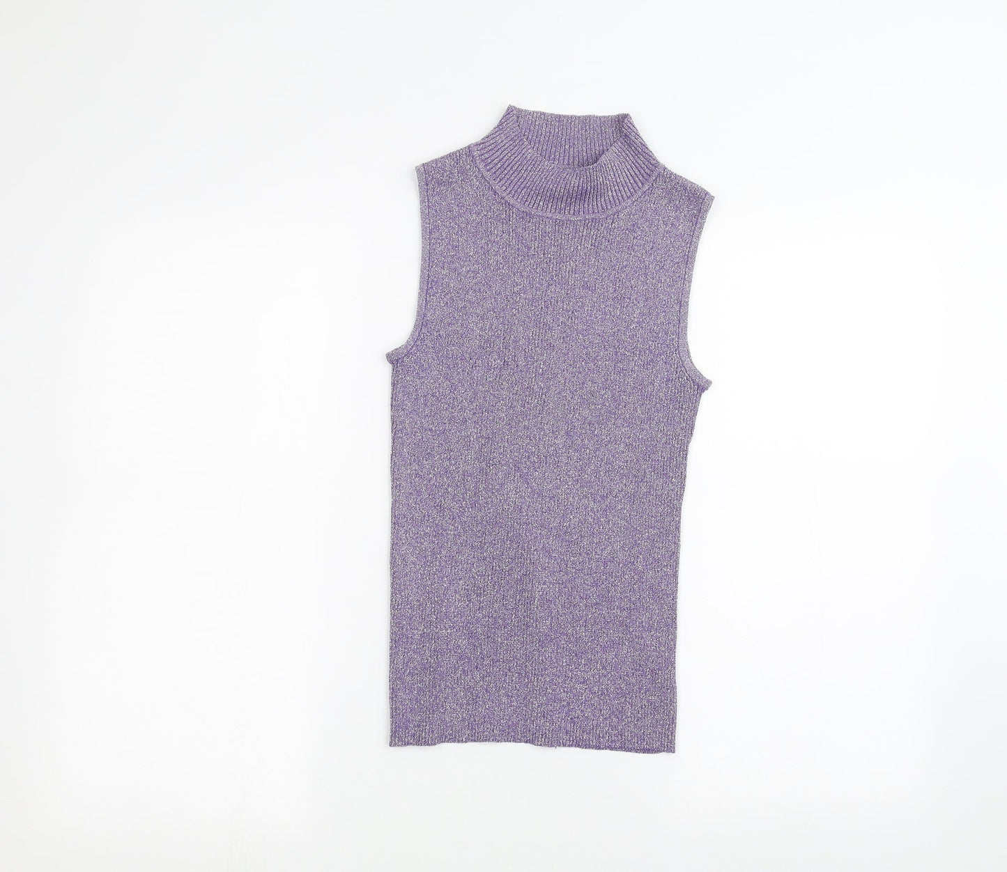 Pure Originals Womens Purple   Basic T-Shirt Size 10