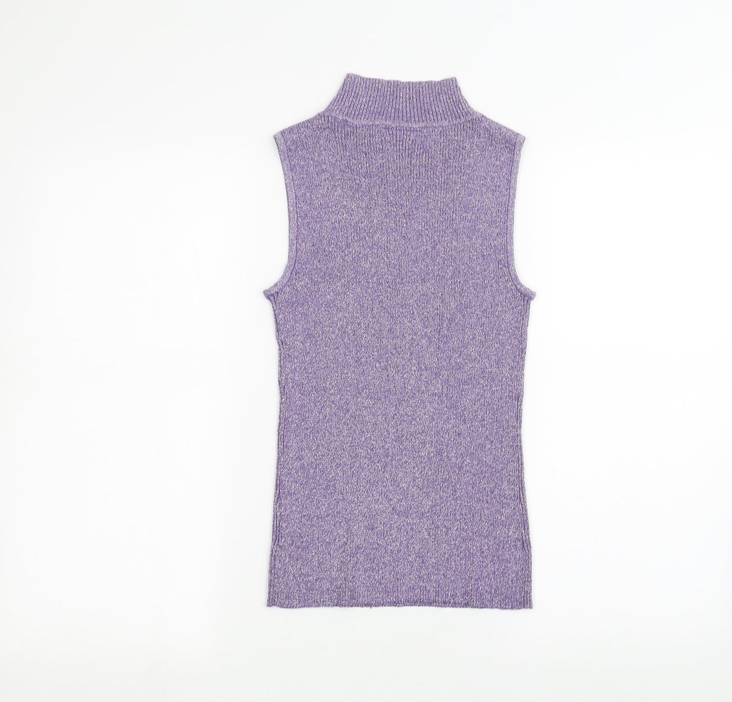 Pure Originals Womens Purple   Basic T-Shirt Size 10