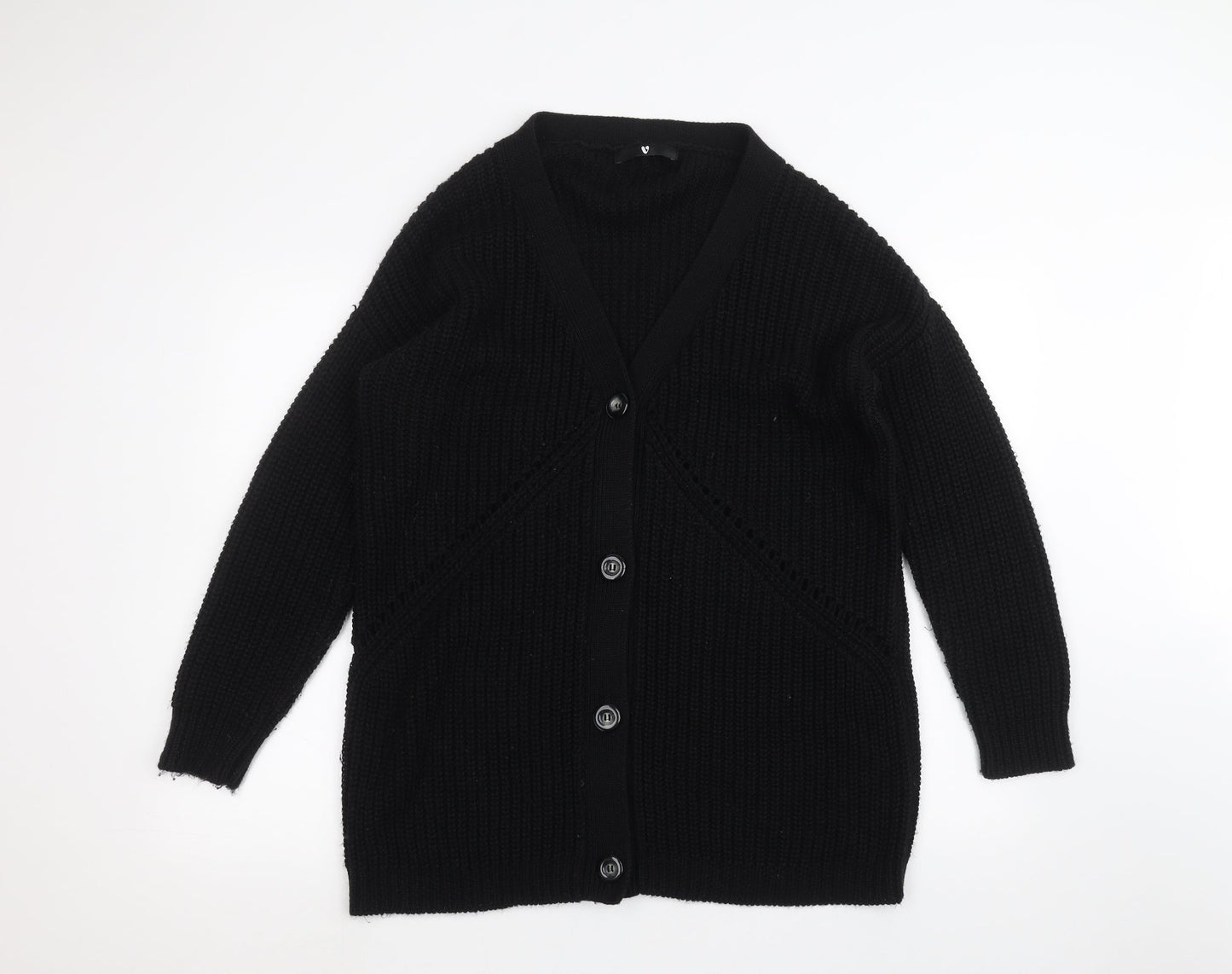Very Womens Black   Jacket Coatigan Size M