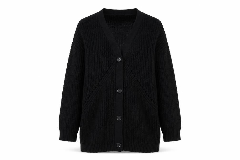 Very Womens Black   Jacket Coatigan Size M