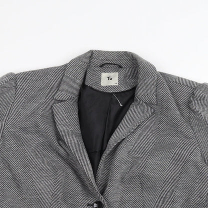 Tu Womens Grey   Jacket  Size 14