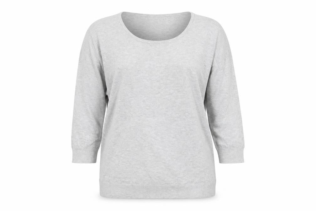 Capsule Womens Grey Basic T-Shirt Size 10