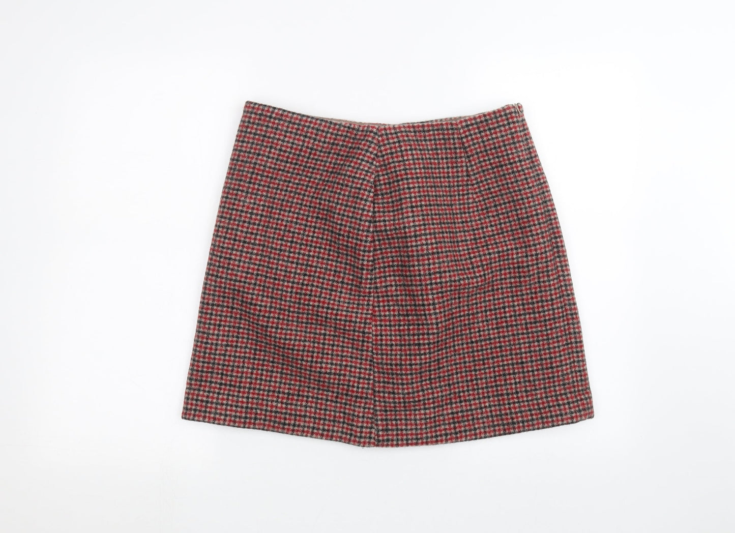 UNi Womens Red   A-Line Skirt Size L