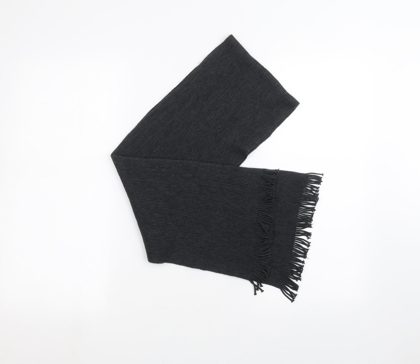Preworn Womens Black    Scarf