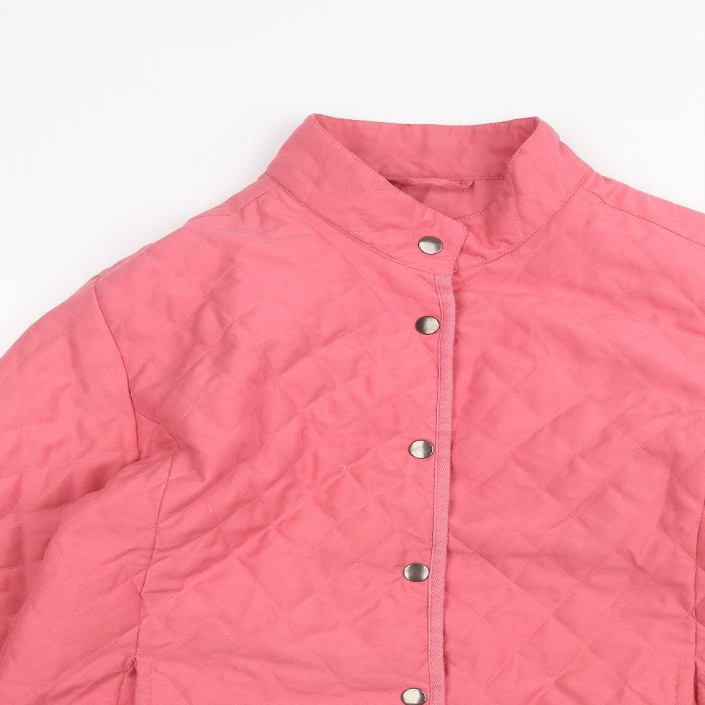 P.G.field Womens Pink   Jacket  Size M